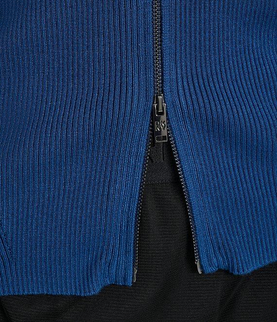 DKNY by Donna Karan V-Neck Sleeveless Zip Front Tank Top Product Image