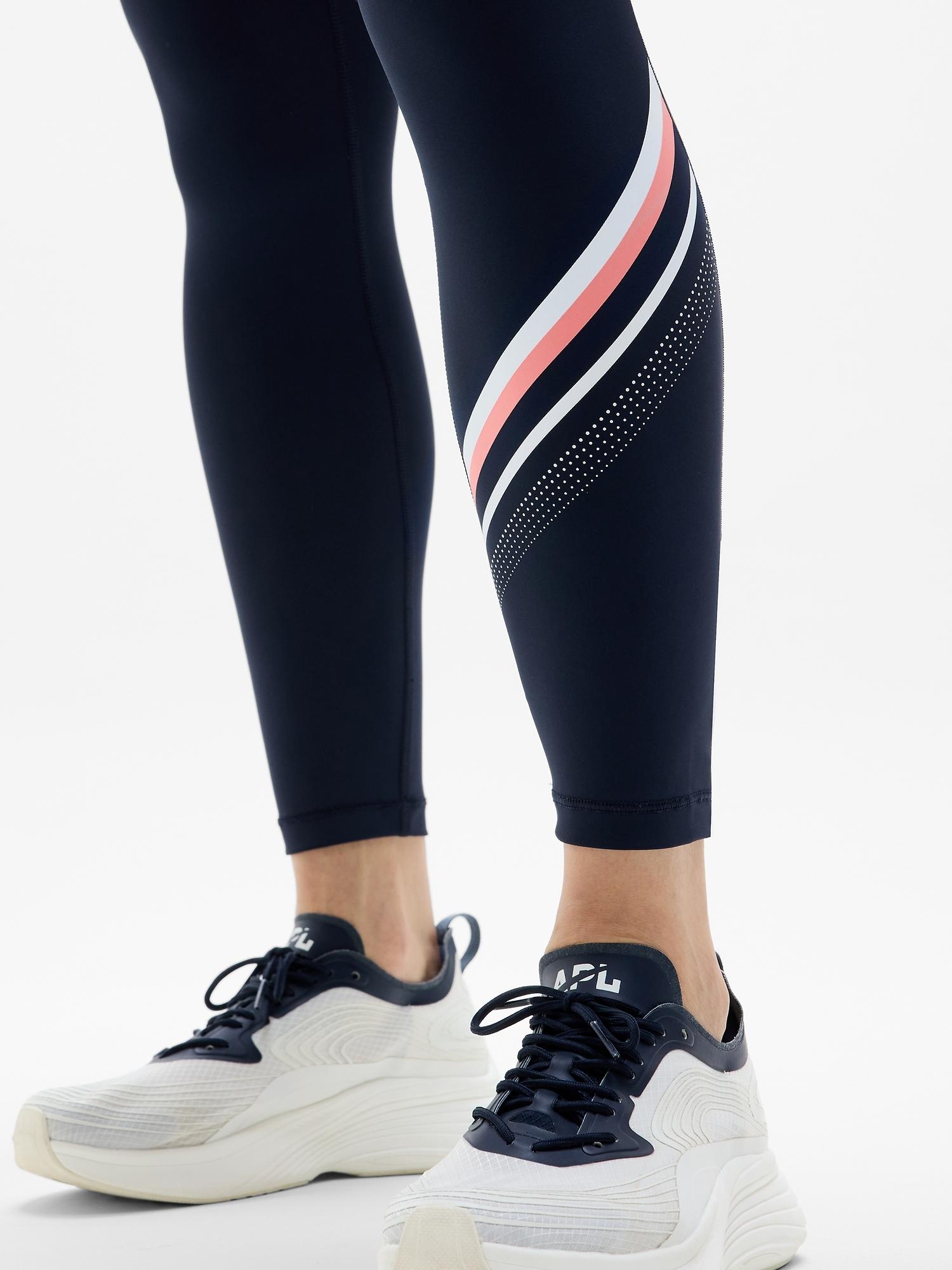 Interval Stash High Rise Diagonal Stripe 7/8 Legging Product Image
