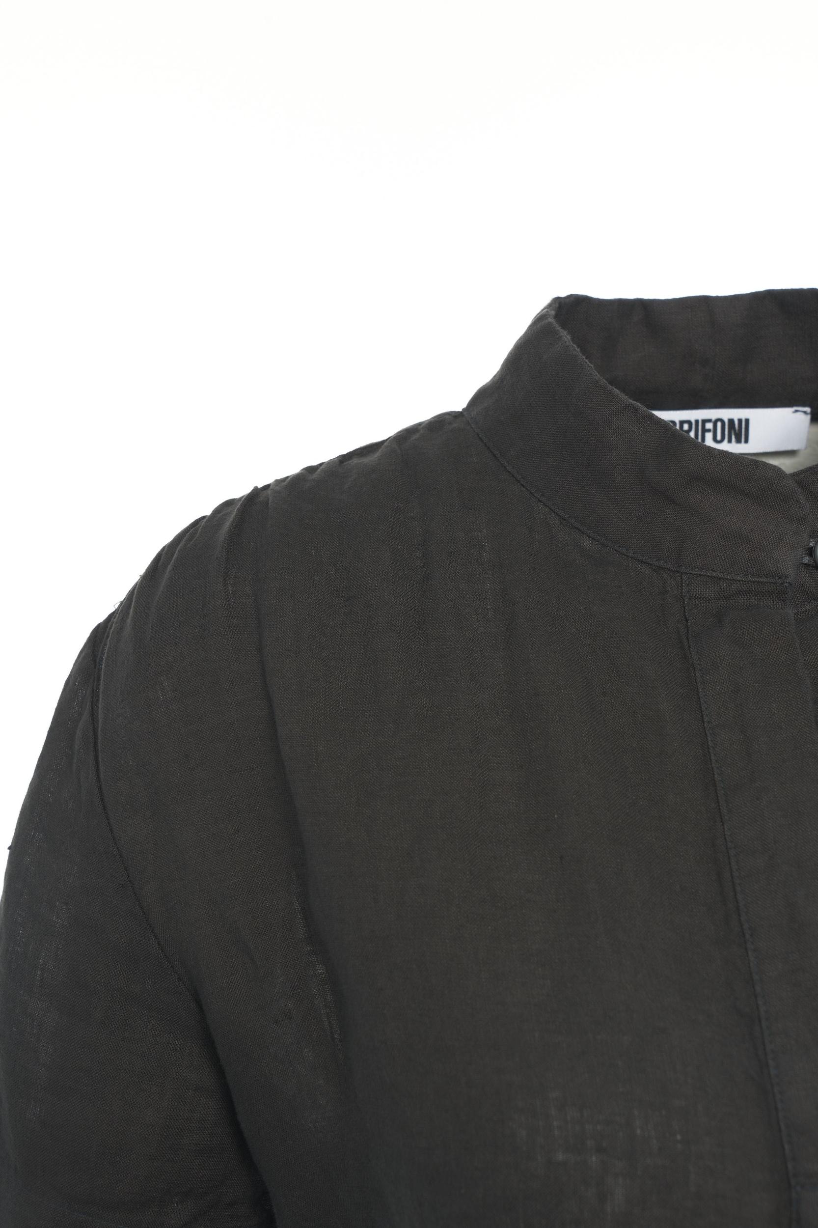 Maxi dress with waist belt Product Image