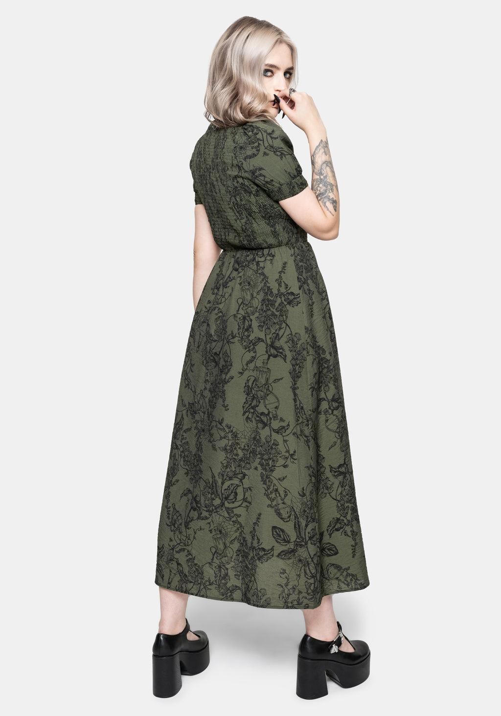 Orla Foxglove Mini Smock Dress Product Image