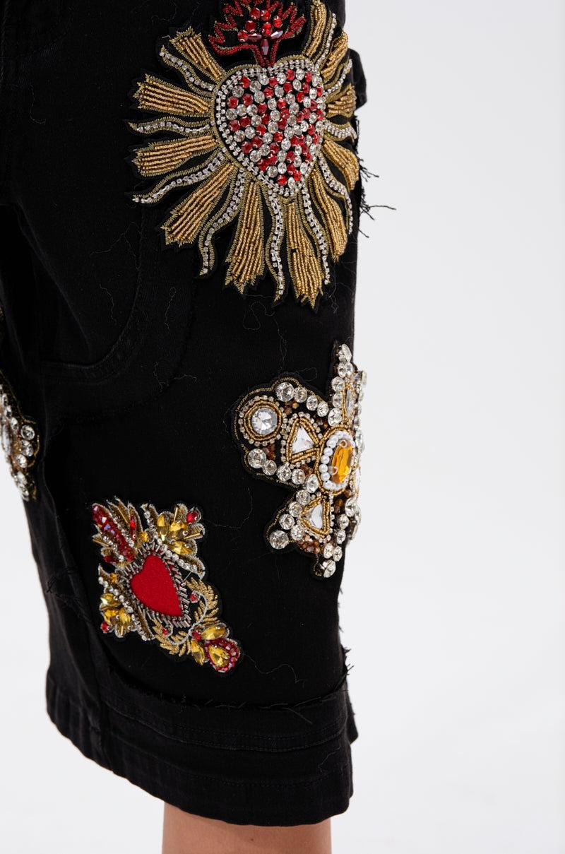 WILD AND FREE DENIM SHORTS Product Image