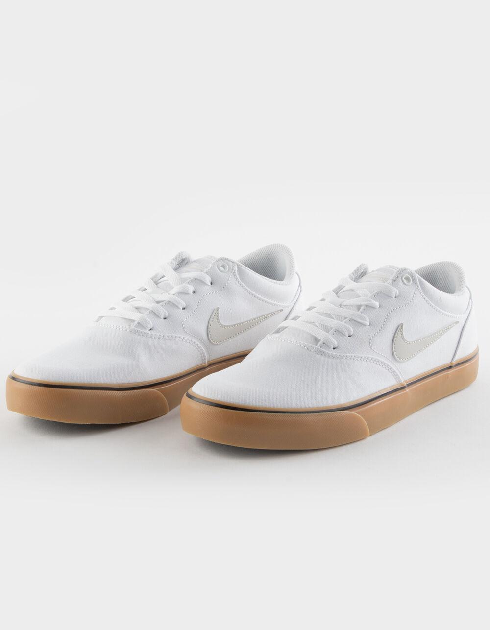NIKE SB Chron 2 Canvas Shoes - WHITE COMBO Product Image