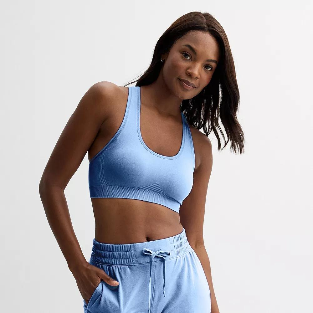 Tek Gear® Seamless Low-Impact Sports Bra, Women's,  Product Image