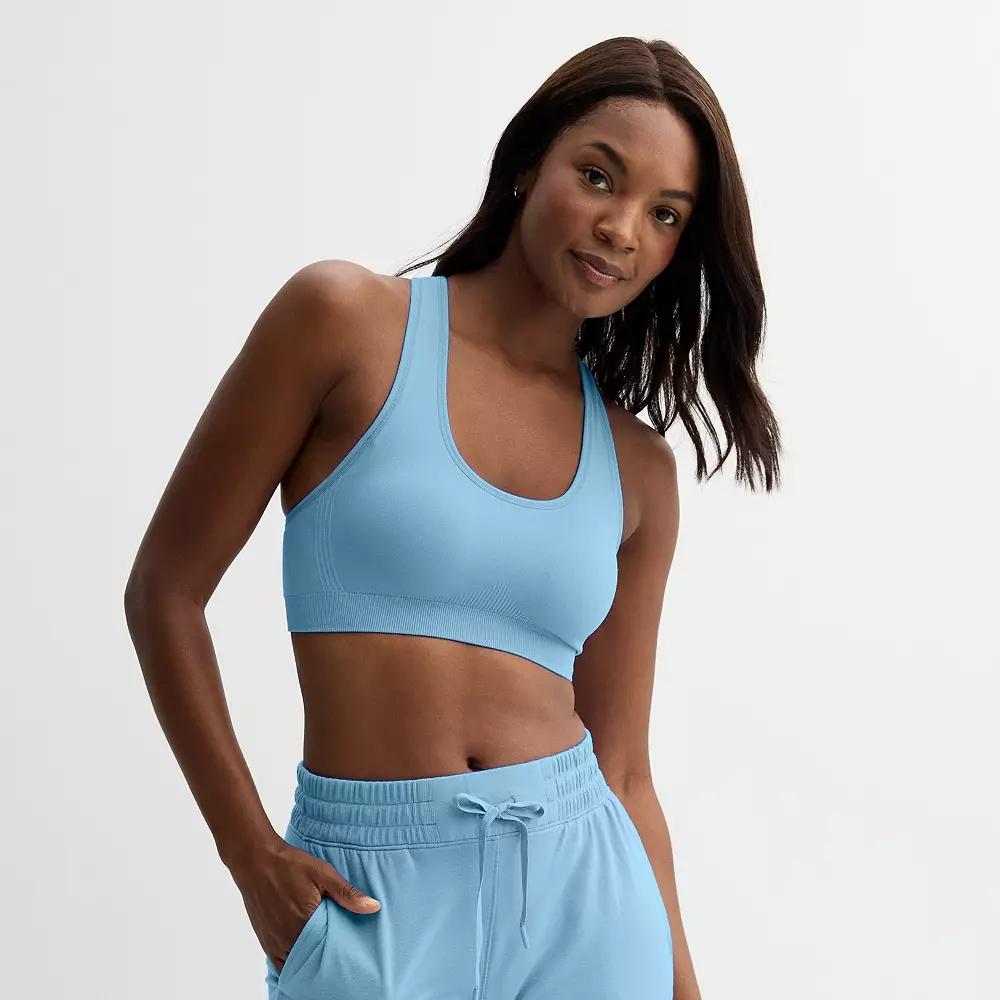 Tek Gear® Seamless Low-Impact Sports Bra, Women's,  Product Image