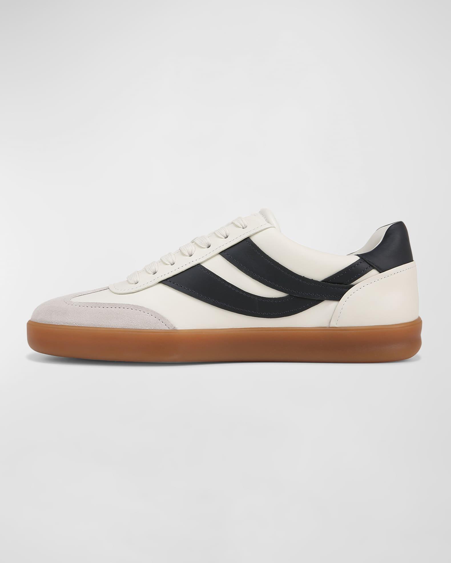 Men's Oasis-M Leather Low-Top Sneakers Product Image