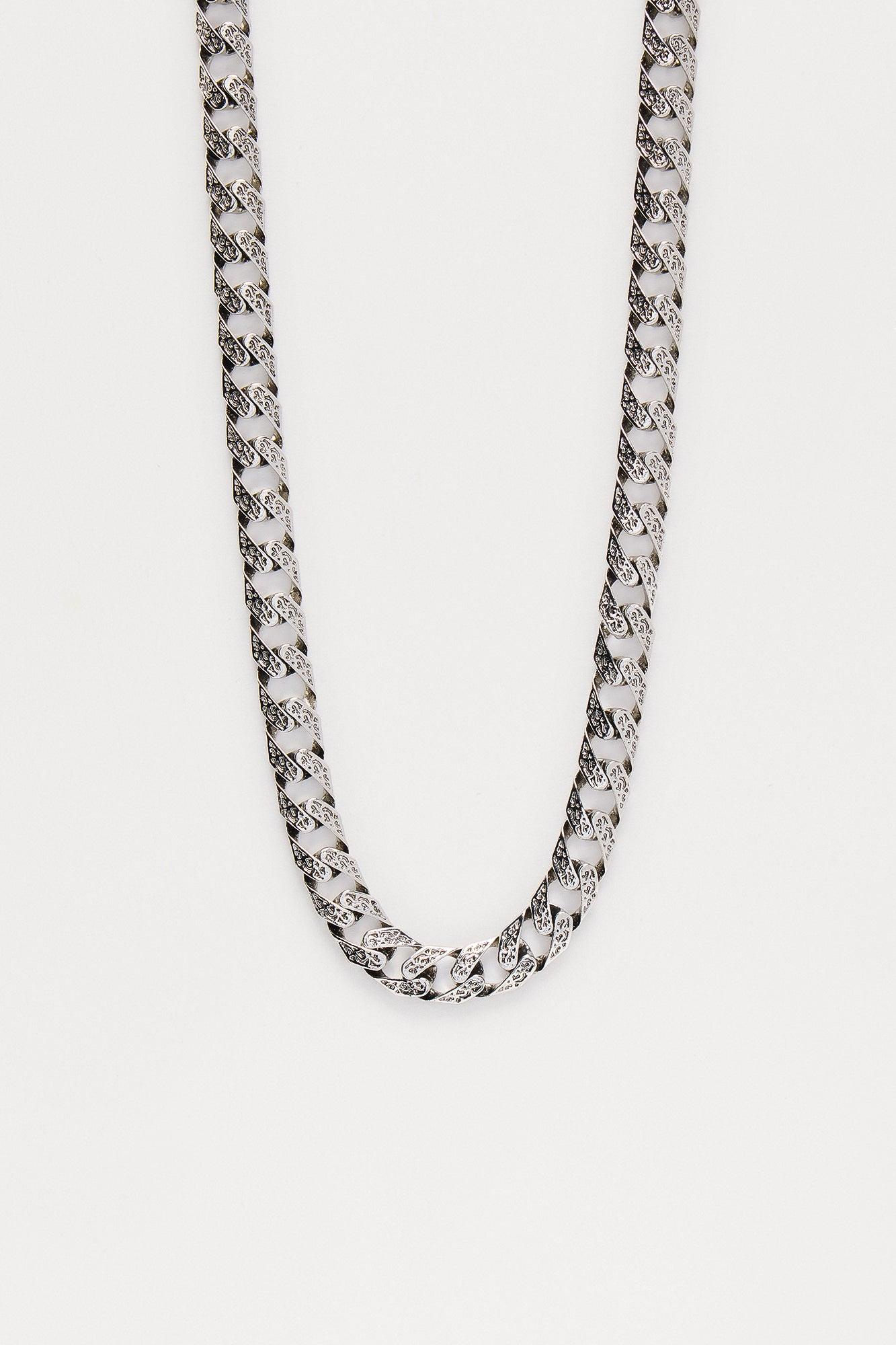 Peaks Chain Necklace - Silver Product Image