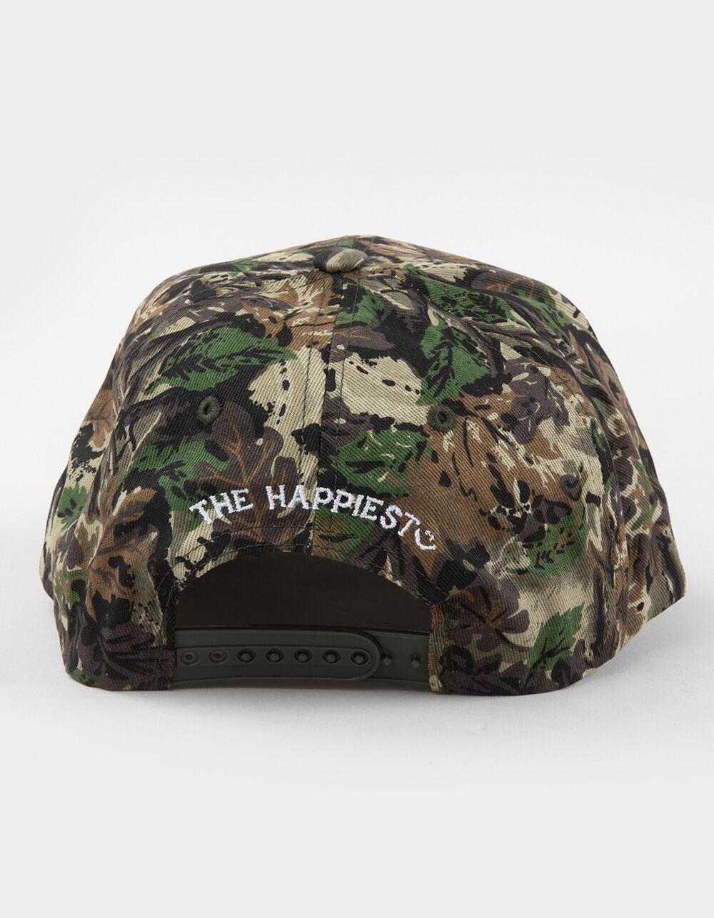 THE HAPPIEST Brat Womens Snapback Hat - CAMO GREEN Product Image