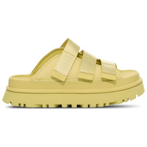 UGG Womens UGG GoldenGlow Slides - Womens Shoes Yellow/Yellow Product Image