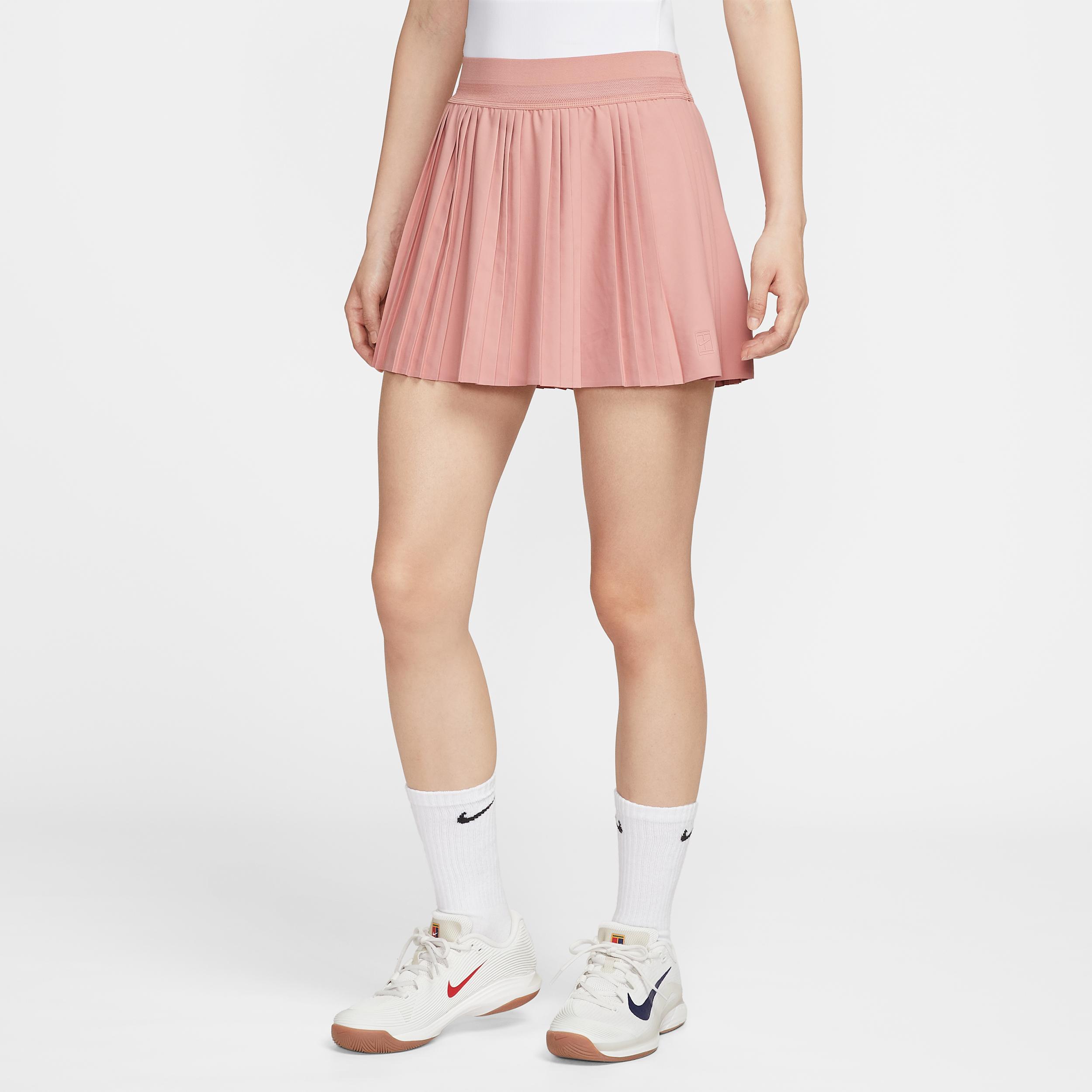 Nike Womens Court Advantage Dri-FIT Pleated Tennis Skirt | FZ6512-618 Product Image