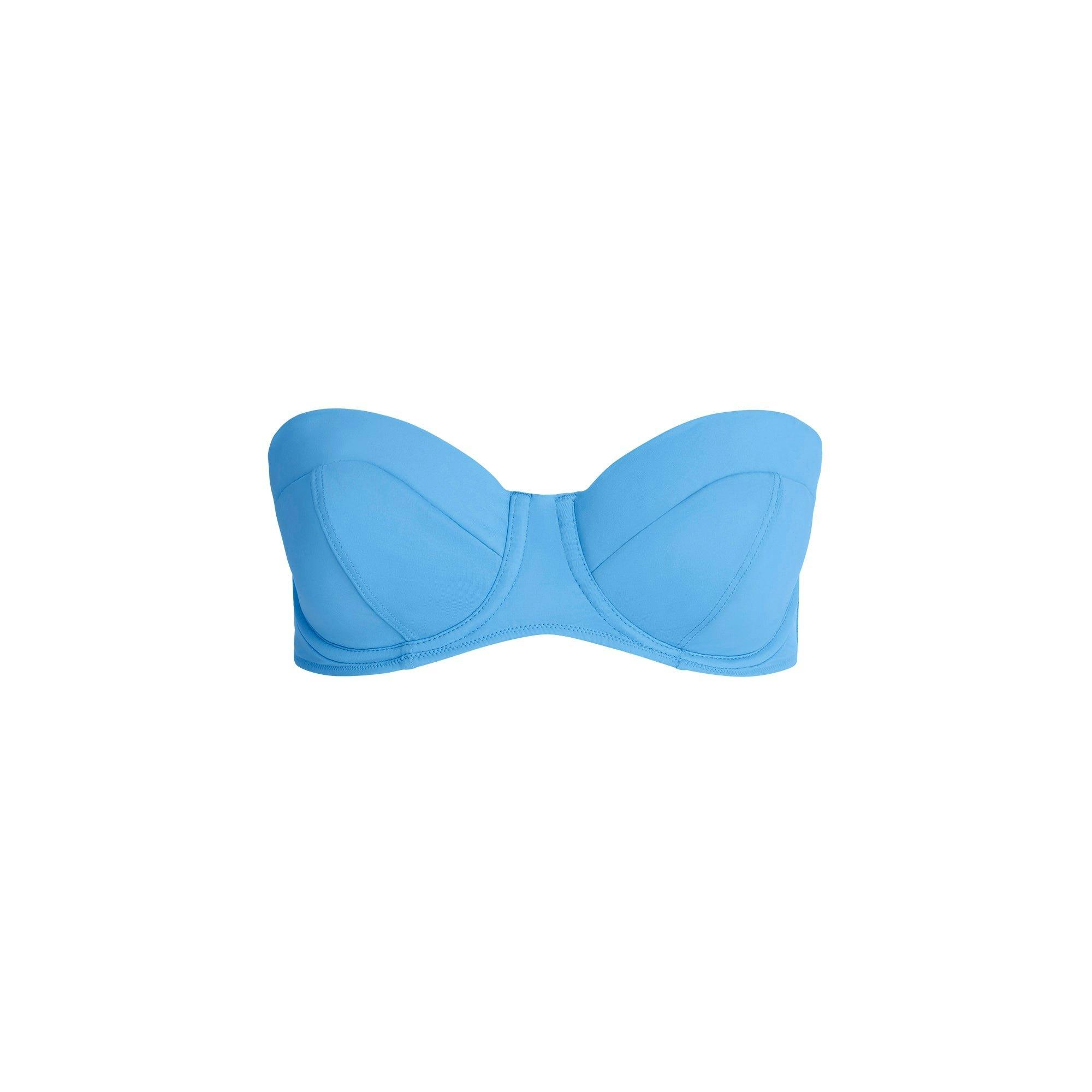 SIGNATURE SWIM STRAPLESS UNDERWIRE BIKINI TOP | TIDE Product Image