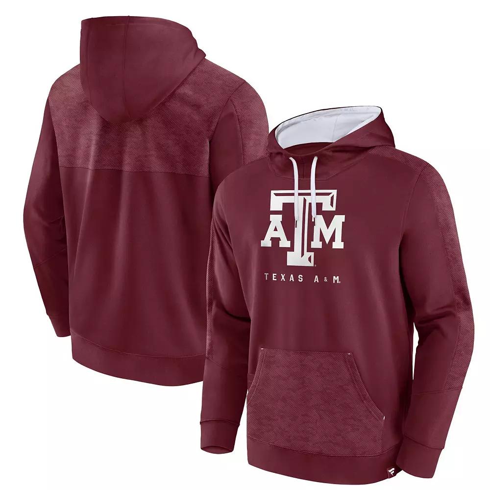 Men's Fanatics Branded Maroon Texas A&M Aggies Defender Pullover Hoodie, Size: 2XL, Red Product Image