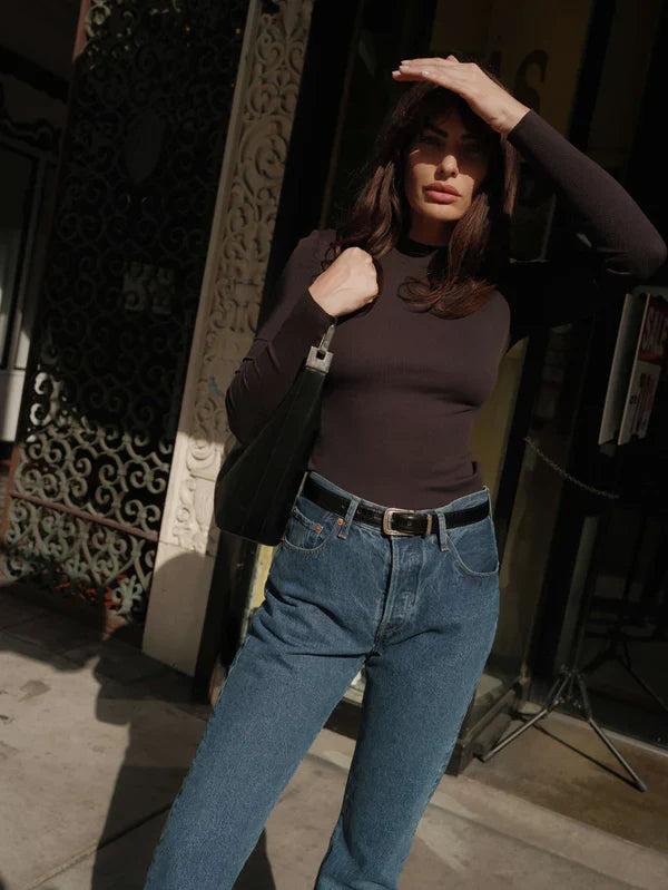 Nation Ltd. Gina Slim Mock Neck Product Image