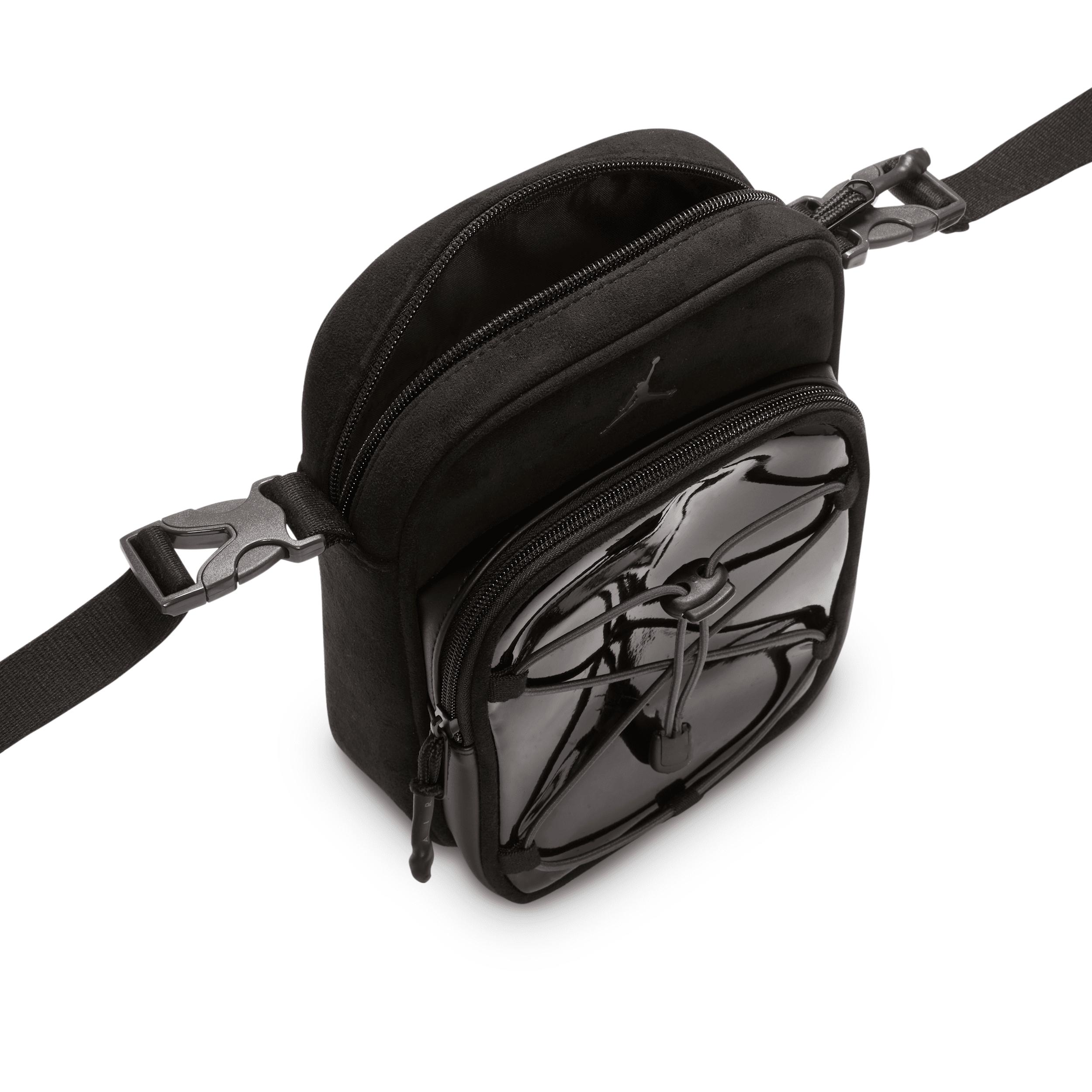 Jordan Jordan Retro Festival Bag - Adult Suede Black/Black Product Image