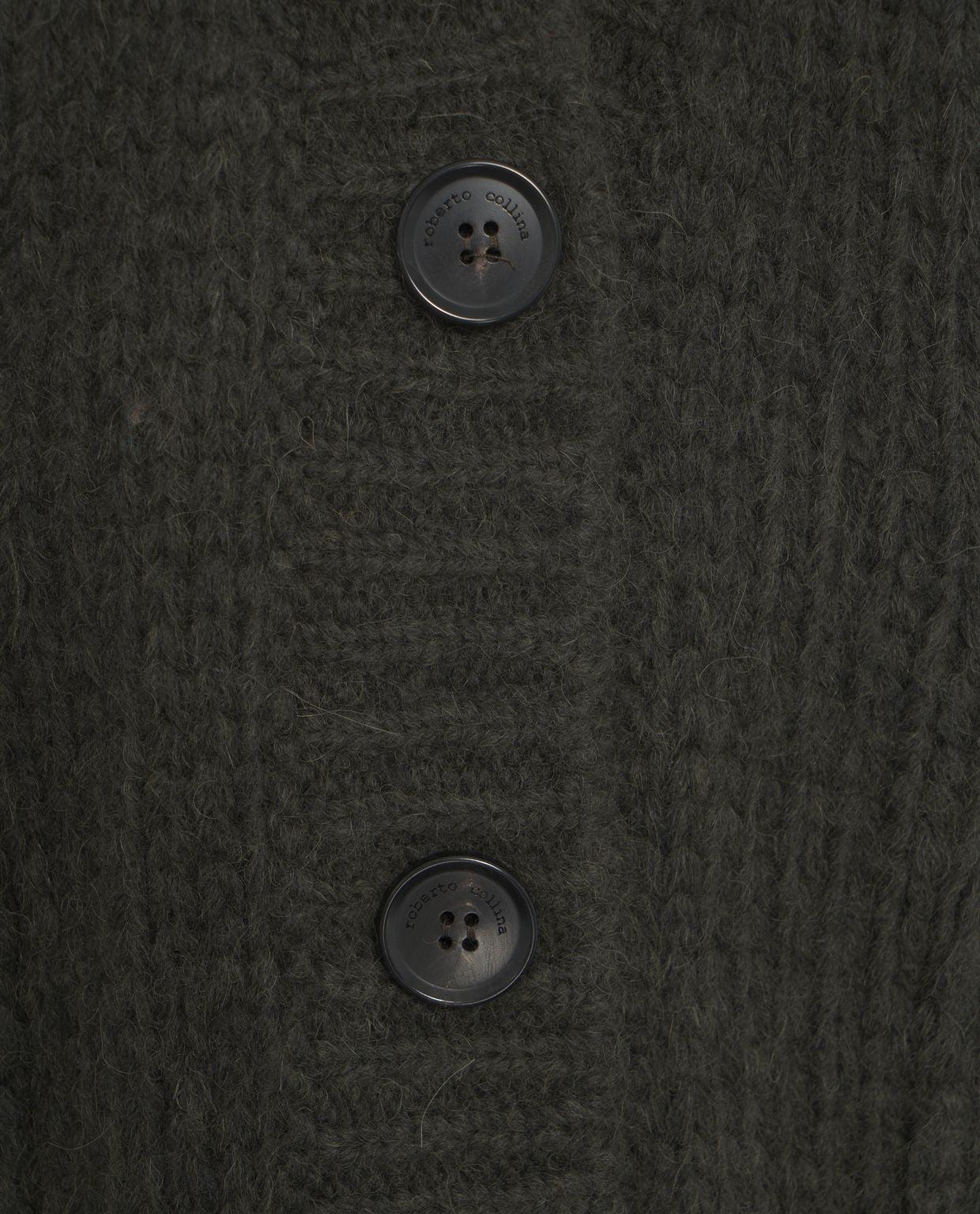 Knit cardigan with V-neck Product Image