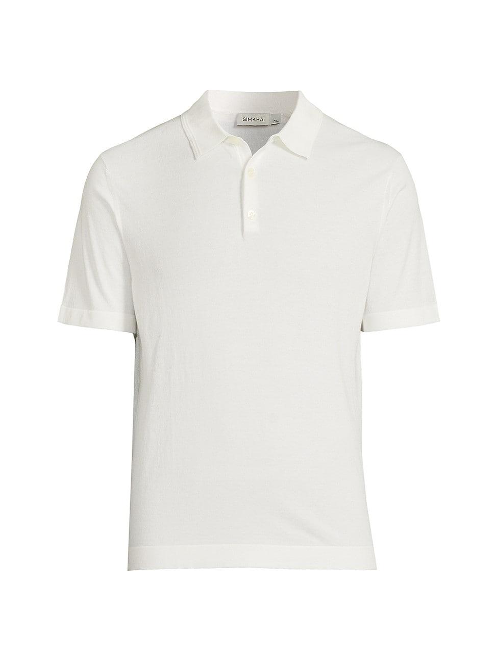 Mens Barron Cotton Polo Shirt Product Image