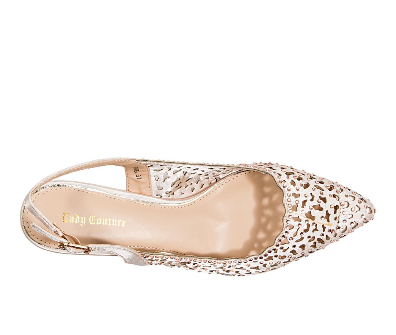 Women's Lady Couture Jewel Slingback Pumps Product Image