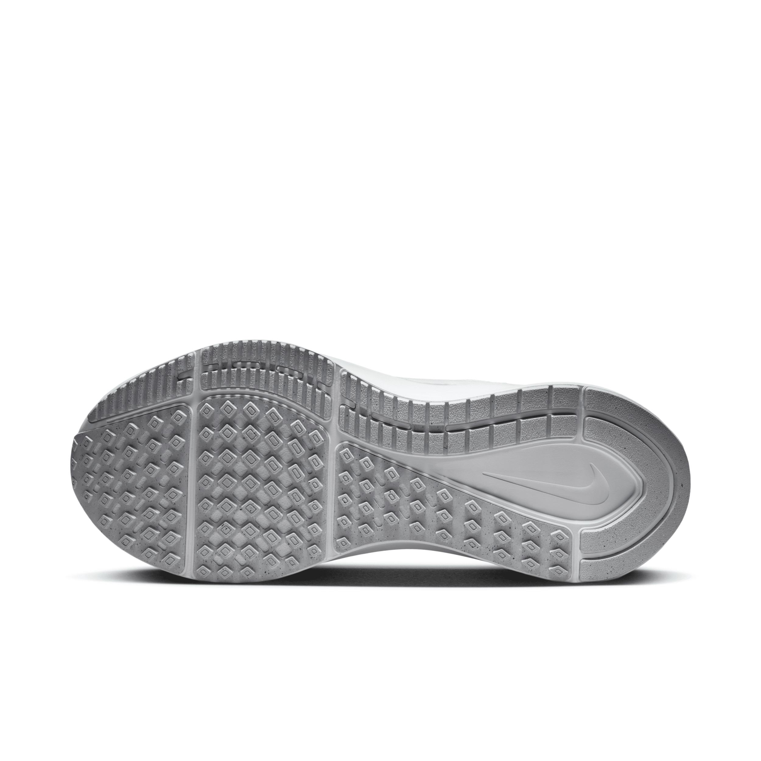 Nike Mens Nike Air Zoom Structure 25 - Mens Running Shoes White/White/Pure Platinum Product Image