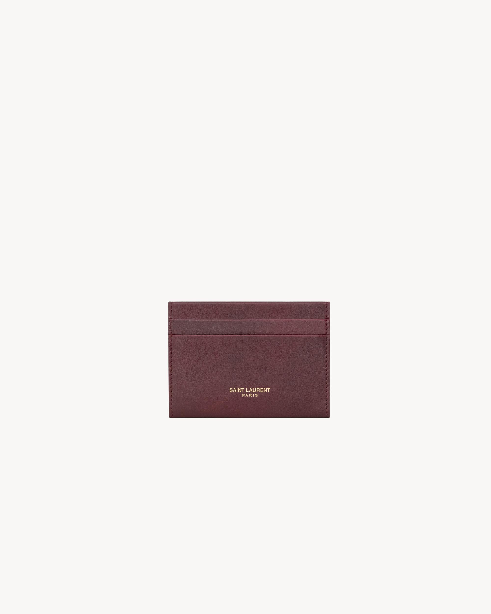 LETTER wallet in leather Product Image