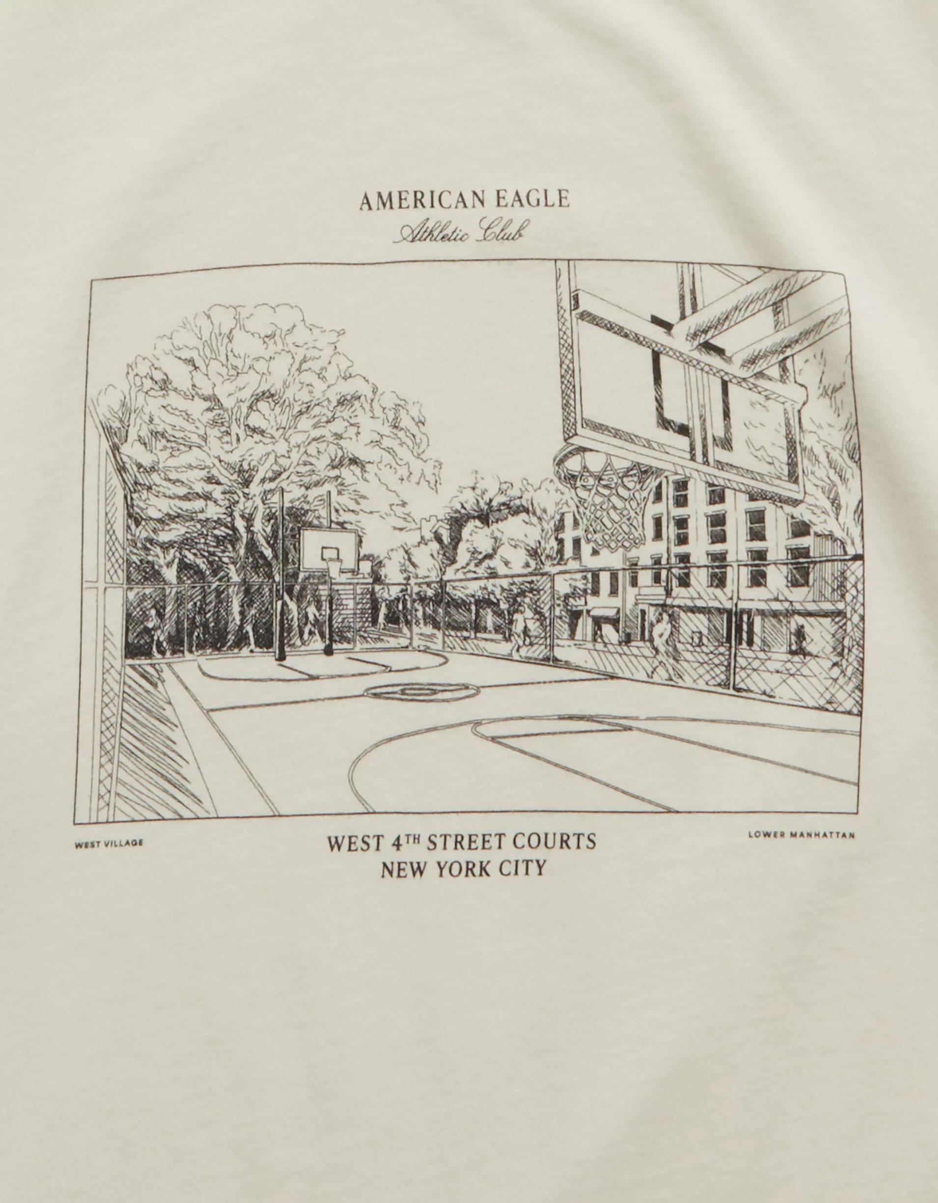 AE Boxy Logo Graphic T-Shirt Product Image