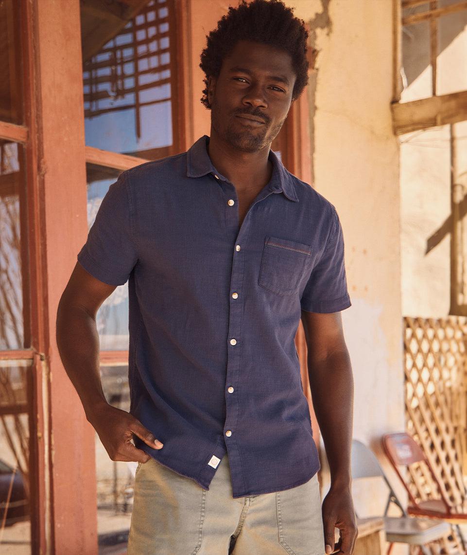 Relaxed Hemp Cotton Henley Product Image