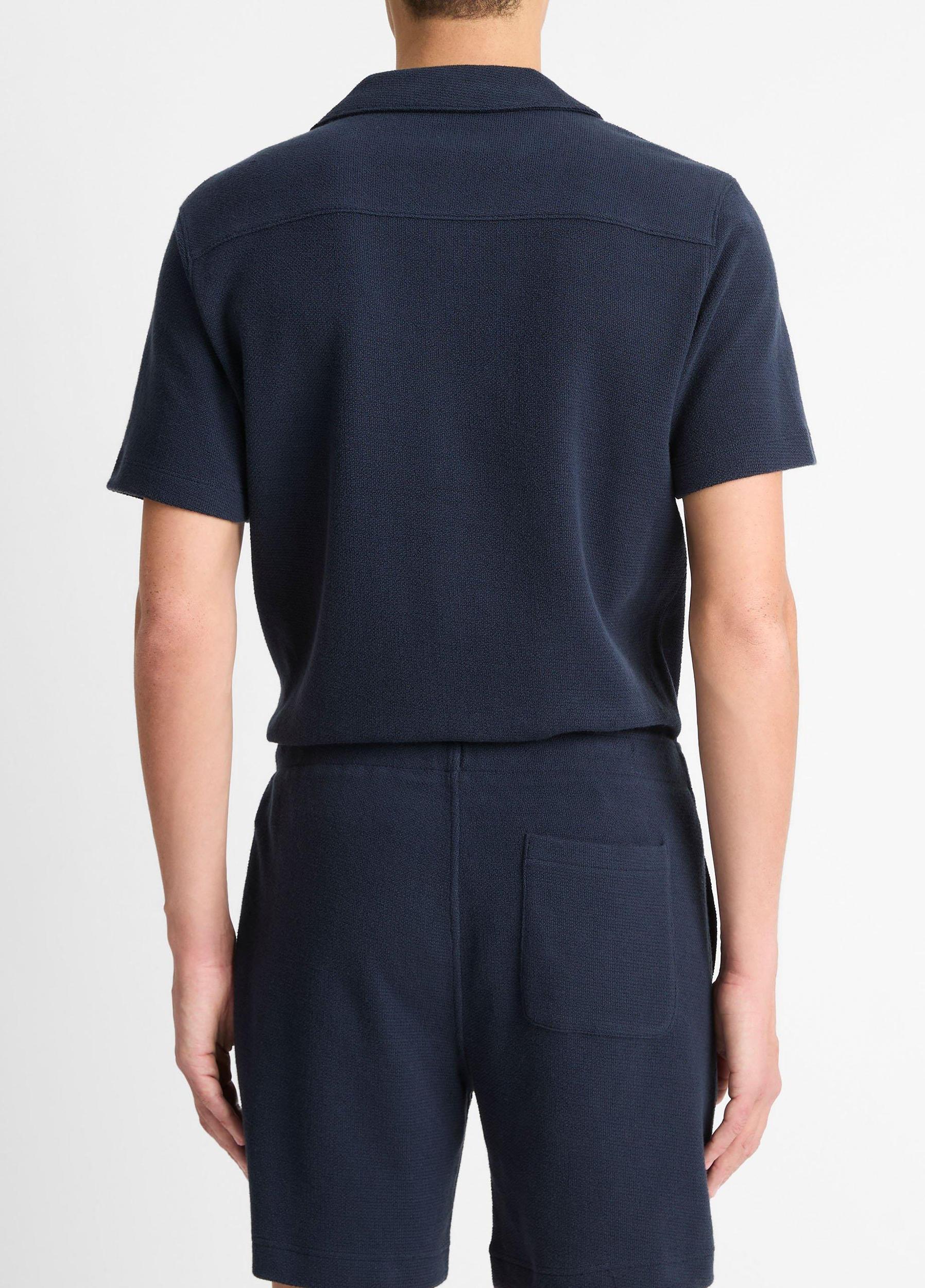 Mens Cotton Boucl Pull-On Short Vince Product Image