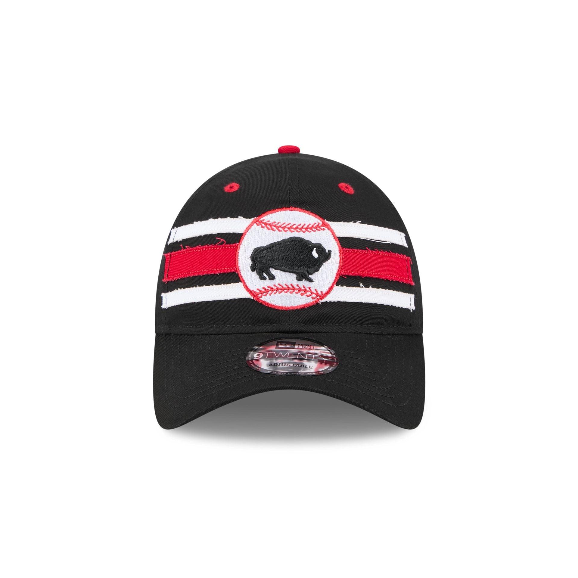 Buffalo Bisons Theme Night Black 9TWENTY Adjustable Hat Male Product Image