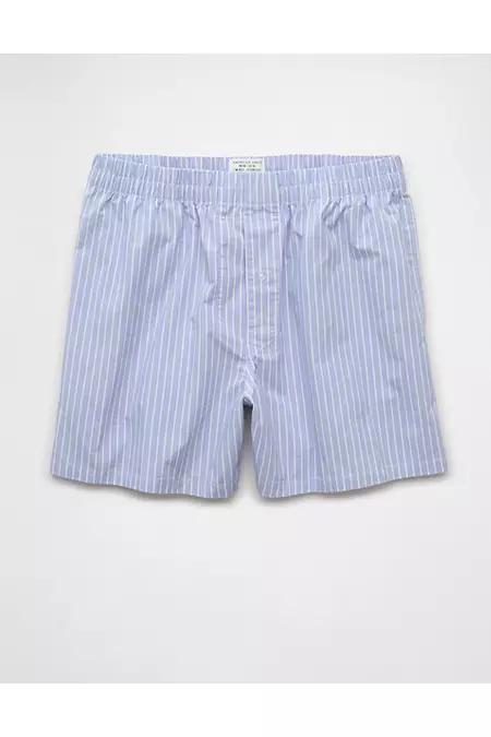 AEO Men's Striped Poplin Pocket Boxer Short Men's Product Image