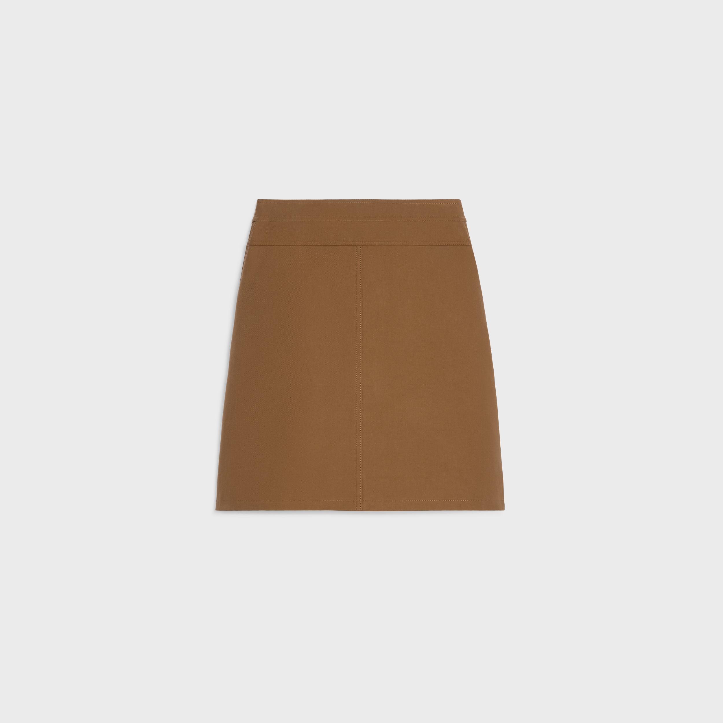 short skirt IN cotton twill Product Image