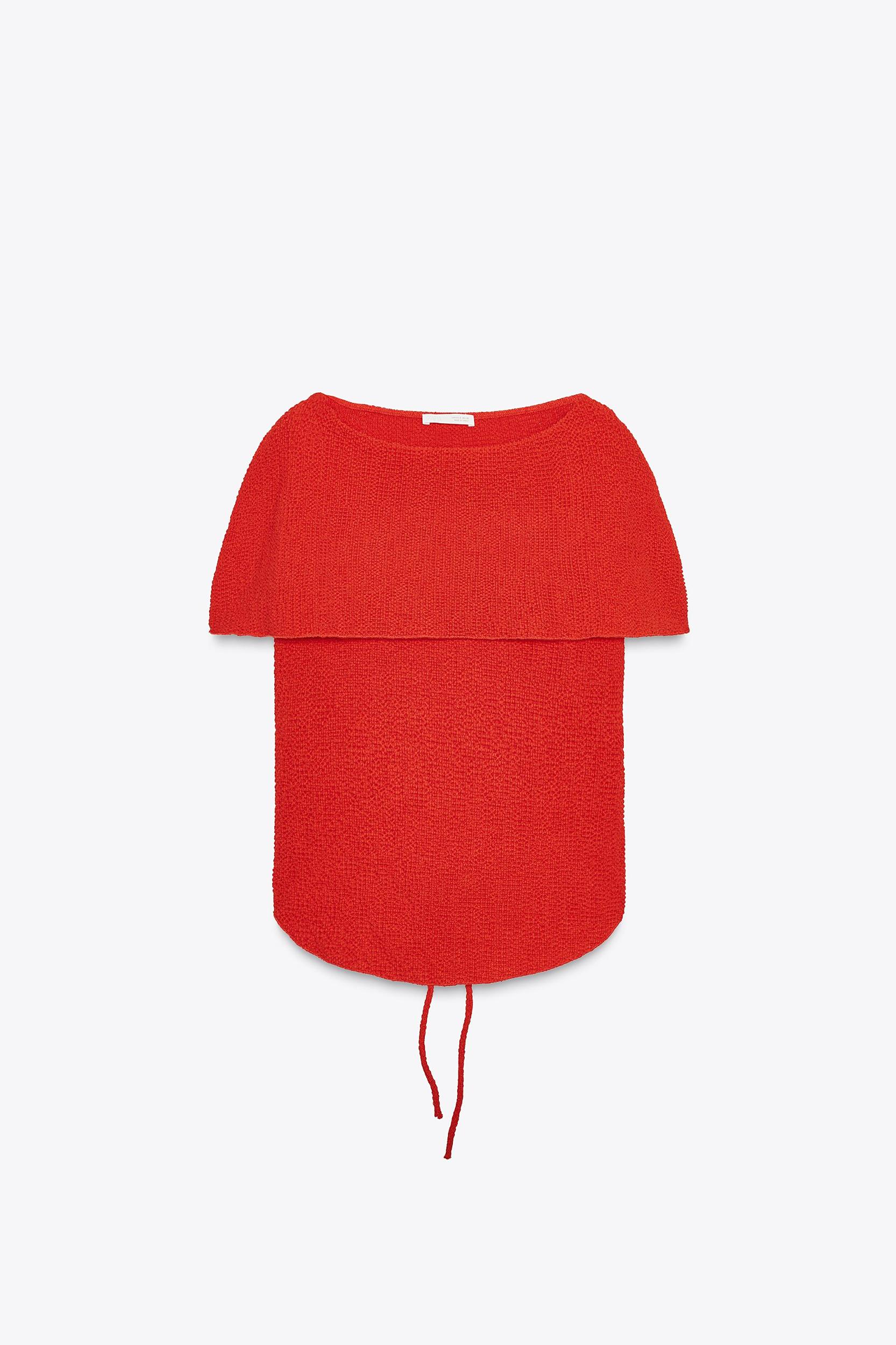 MULTI-POSITION LAYERED TEXTURED TOP Product Image