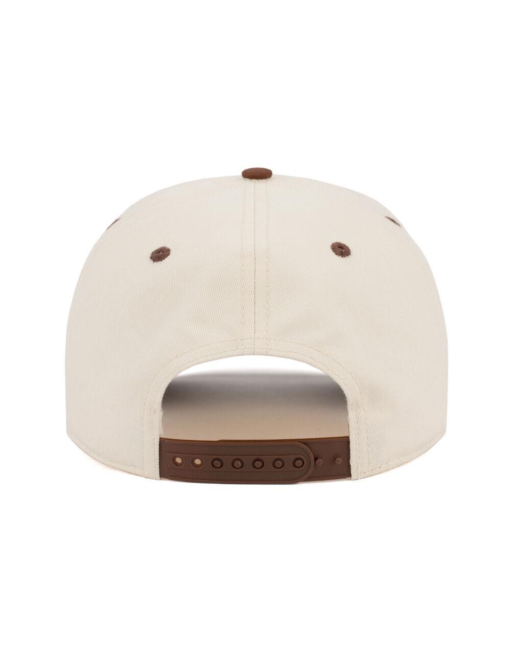 Rowdy Rebel Club Snapback Hat - BROWN COMBO Product Image