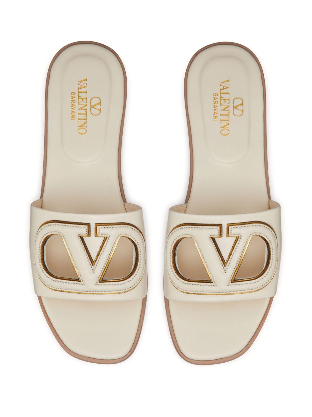 VLogo cut-out sandals Product Image