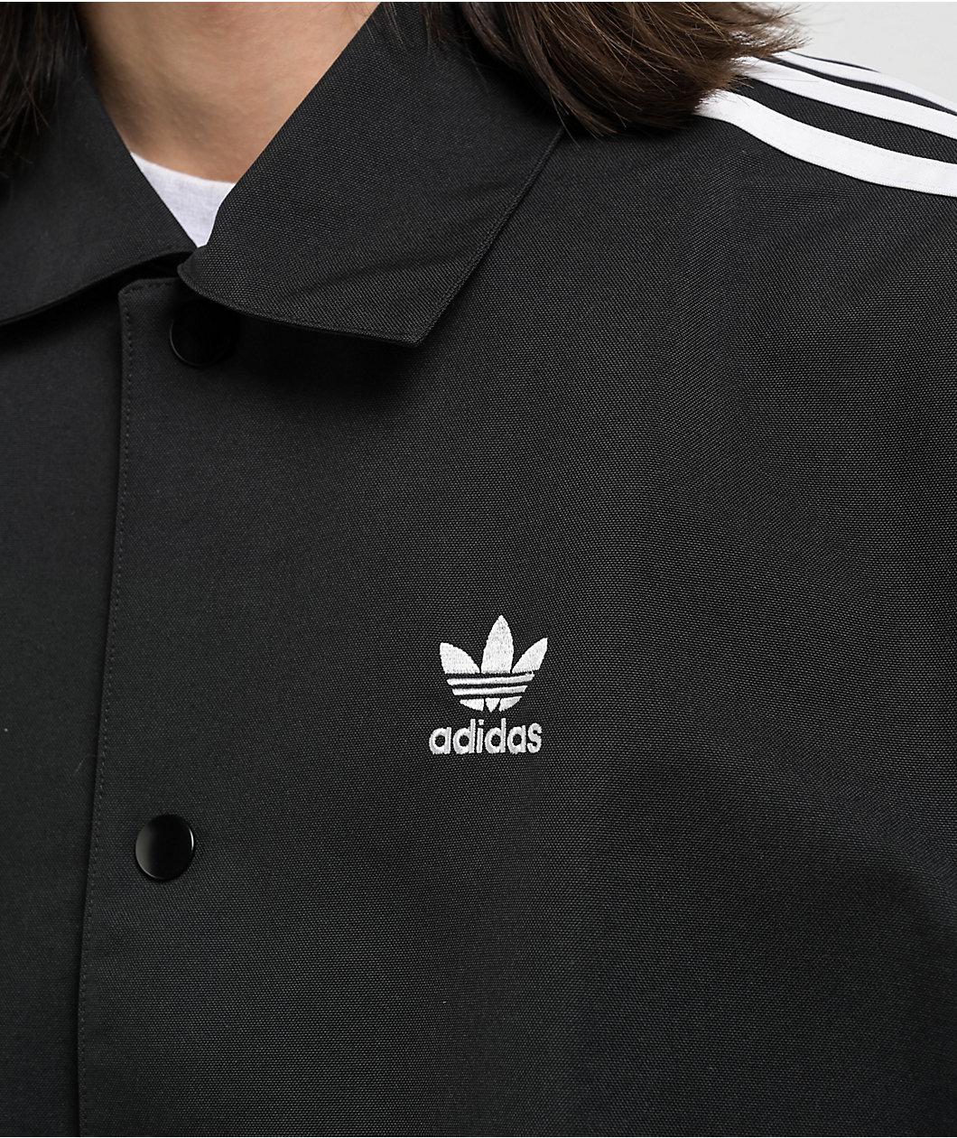 adidas Originals Black Coaches Jacket Product Image
