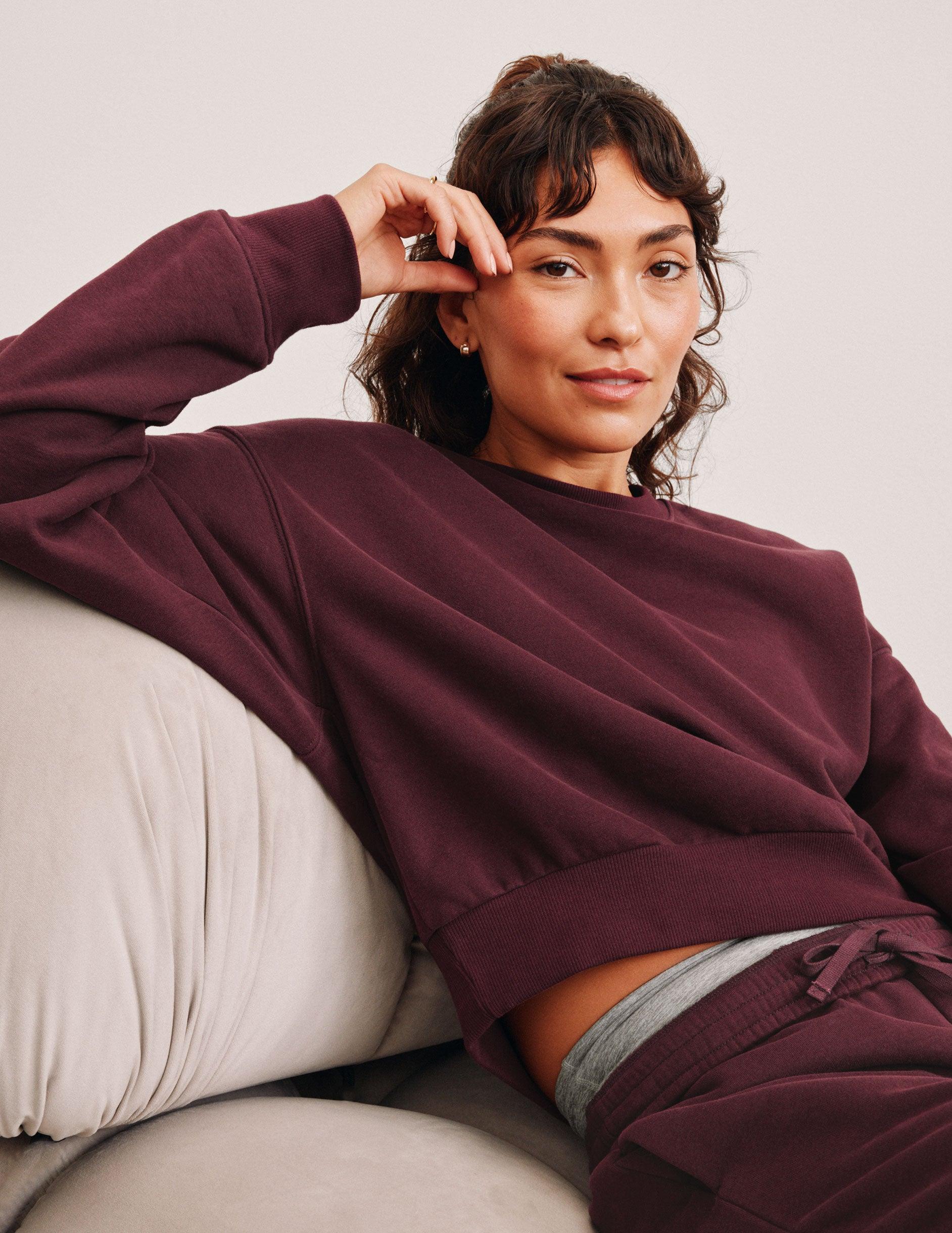 LuxeFleece Crewneck Sweatshirt Product Image