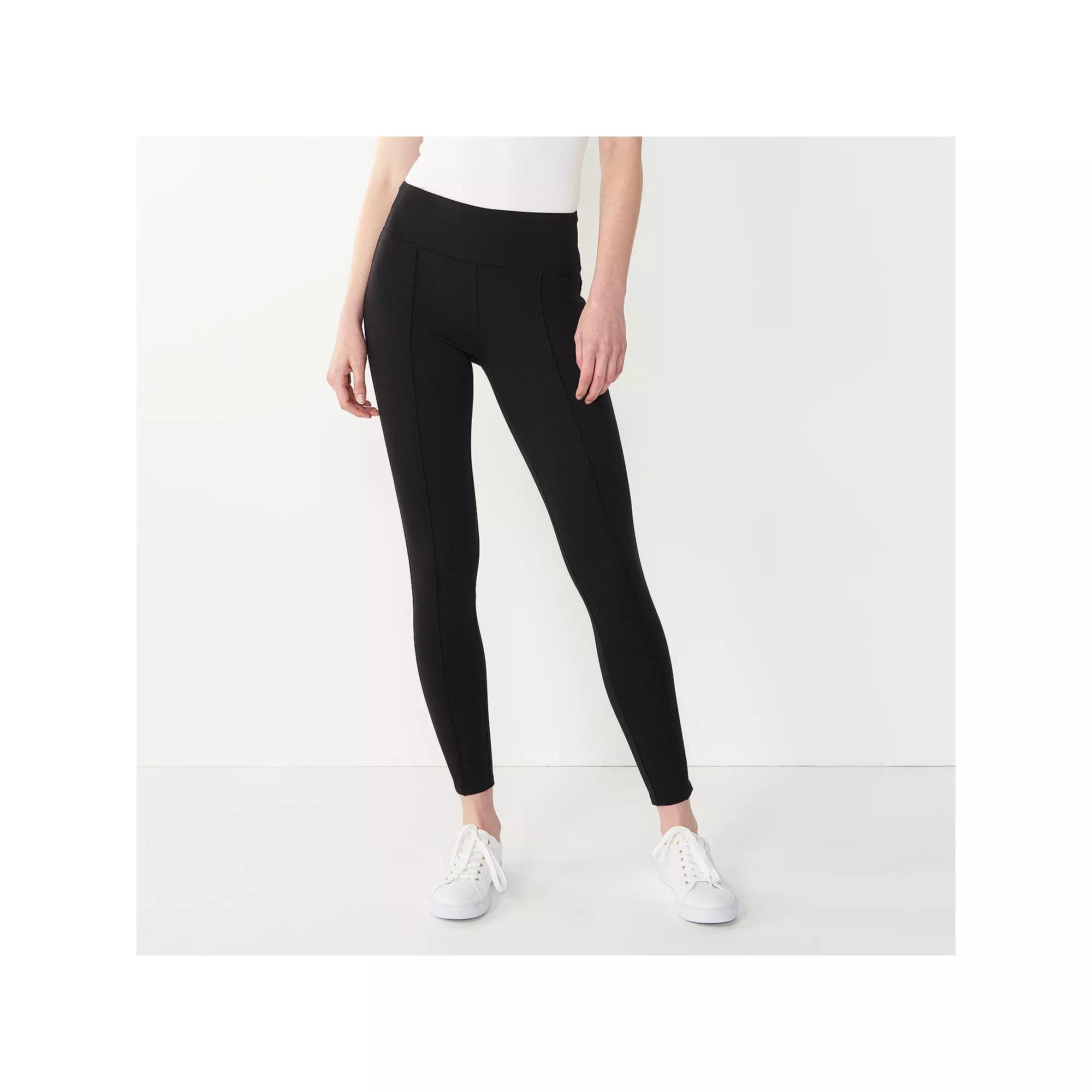 Women's Nine West Seamed Ponte Leggings,  Product Image