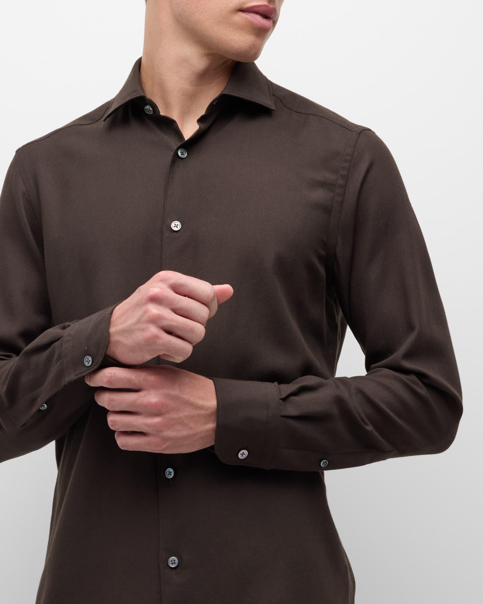 Men's Cashco Cotton and Cashmere Sport Shirt Product Image