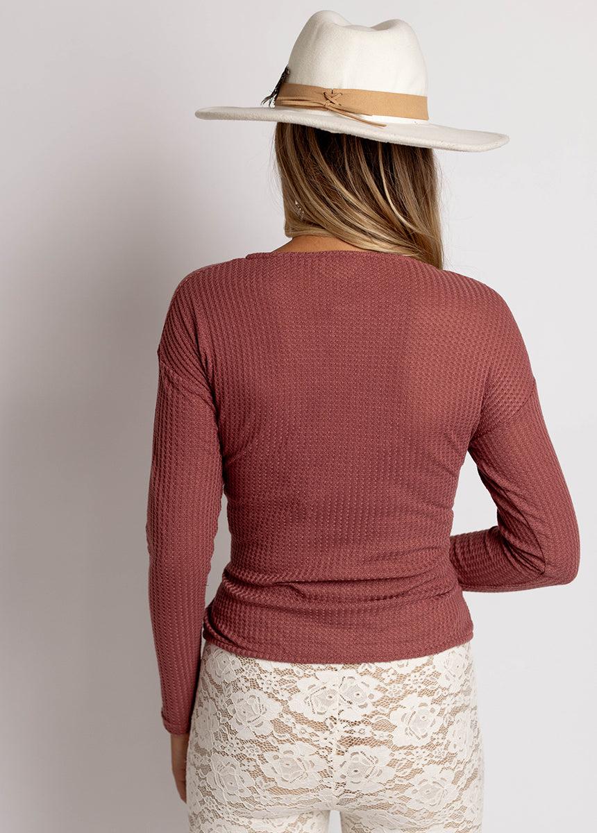 Rhylee Top in Raisin Female Product Image