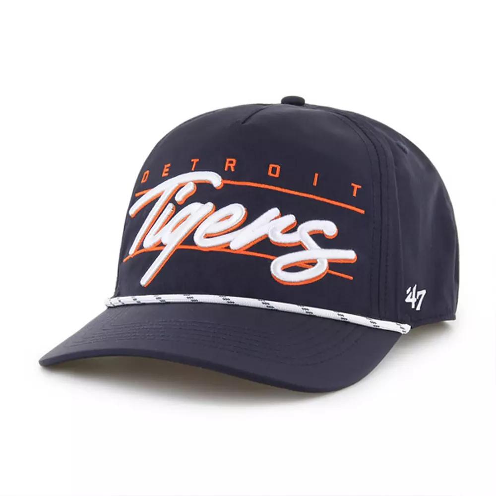 Men's '47  Navy Detroit Tigers Condor Hitch Adjustable Hat, Blue Product Image