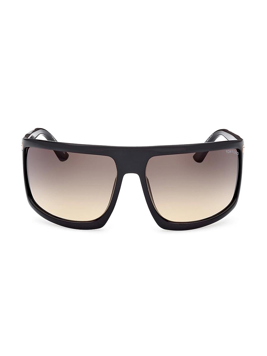 Mens 68MM Shield Sunglasses Product Image