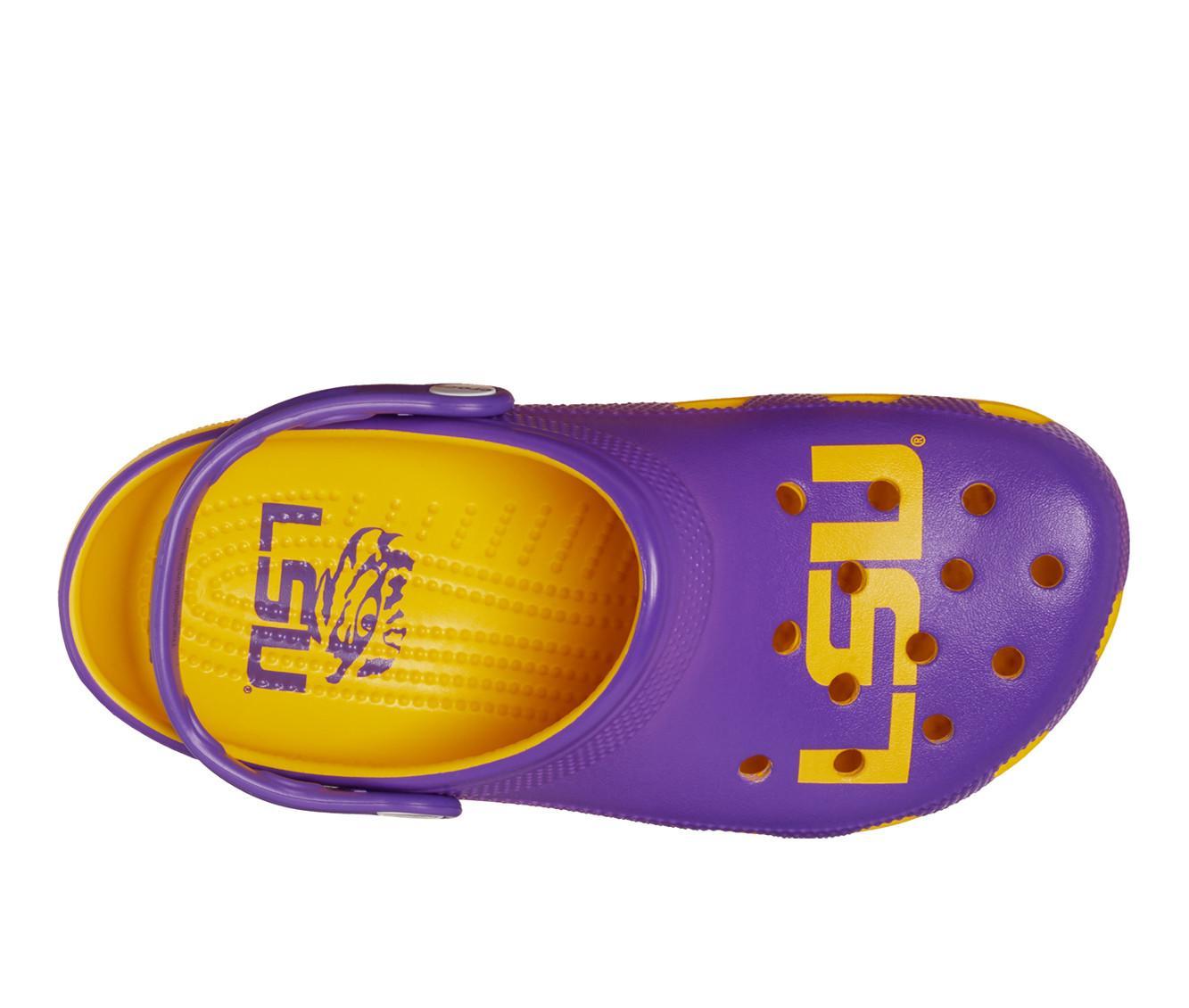 Men's Crocs LSU Classic Clogs Product Image