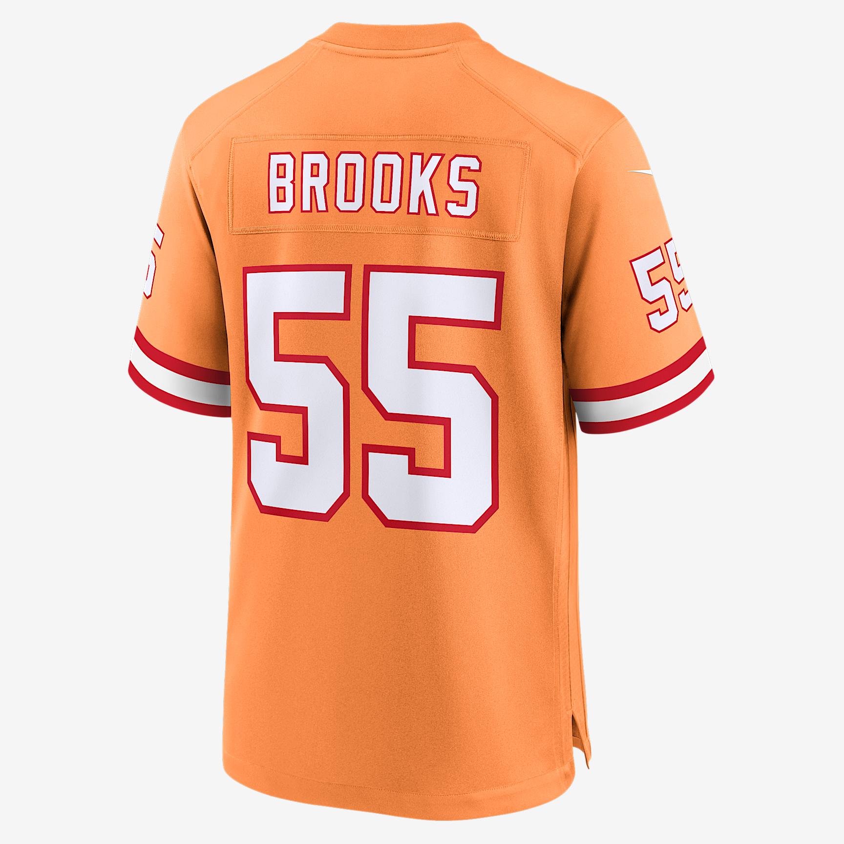 Derrick Brooks Tampa Bay Buccaneers 50th Anniversary Nike Mens NFL Game Jersey | 67NM01OSW6R-V22 Product Image