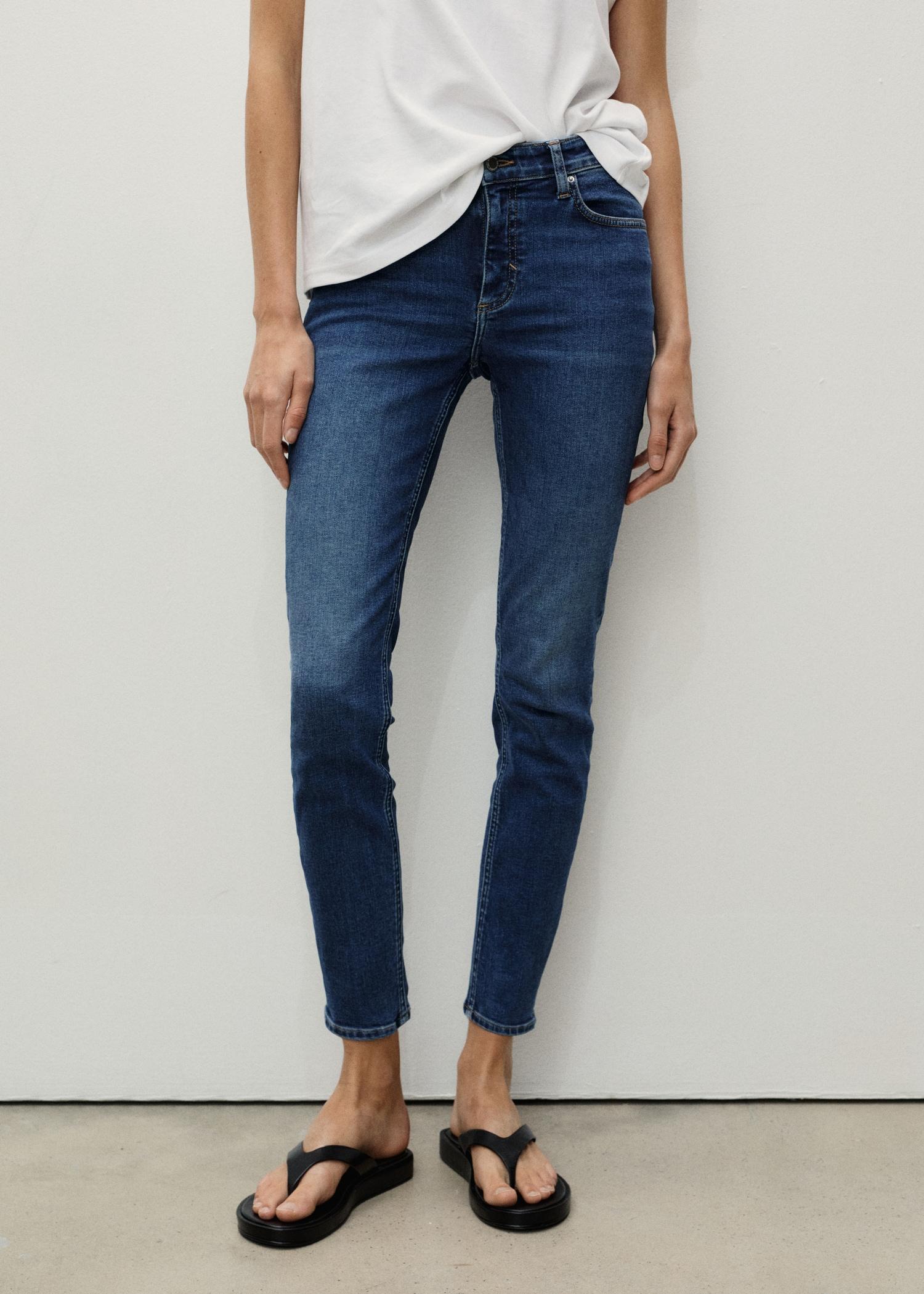 Mid-rise skinny jeans - Women | MANGO USA Product Image