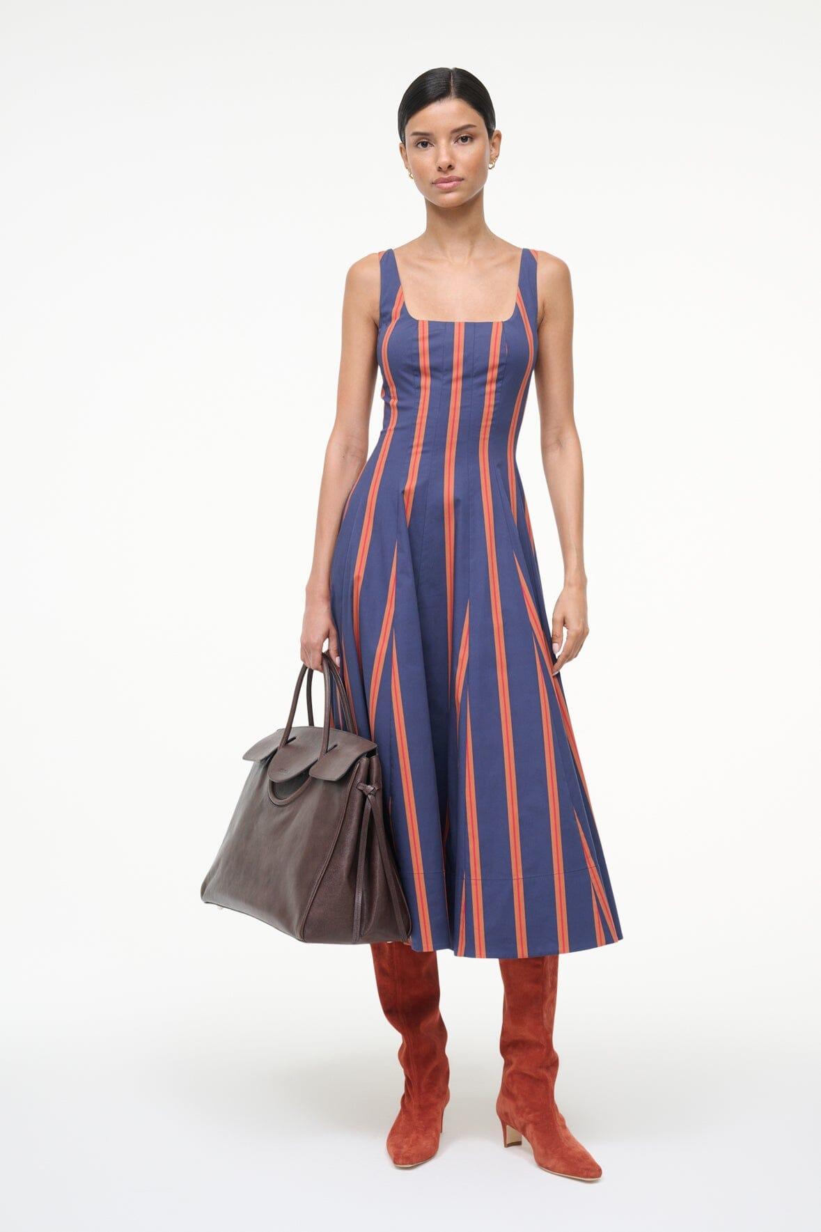 WELLS DRESS | RAILROAD STRIPE Product Image