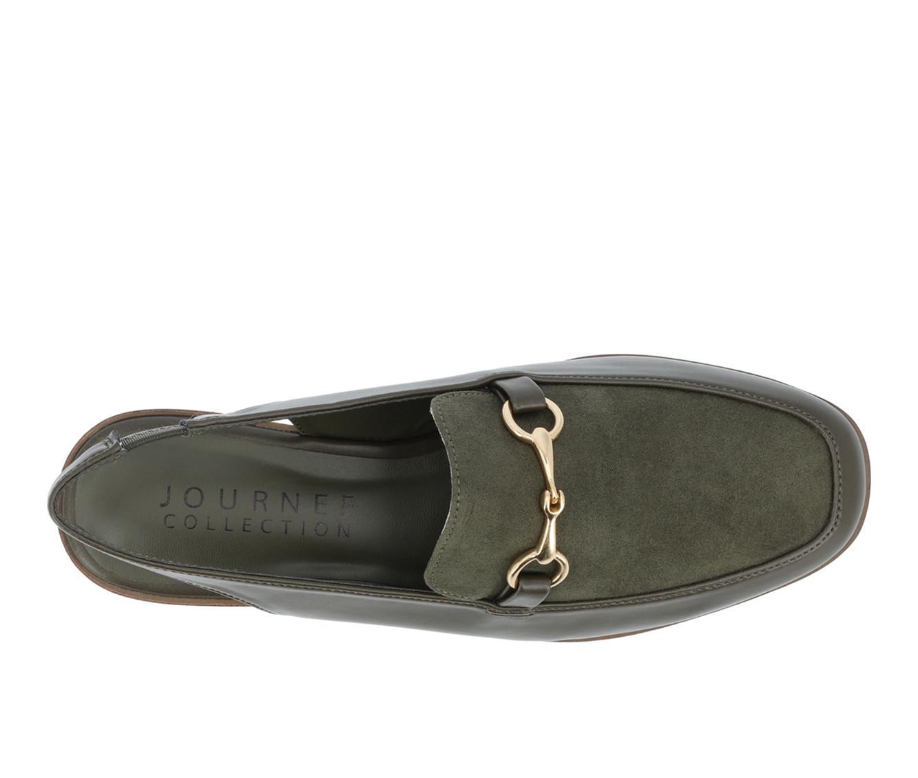 Women's Journee Collection Lainey Slingback Loafer Mules Product Image