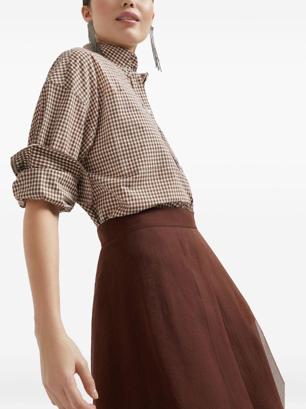 checked shirt Product Image