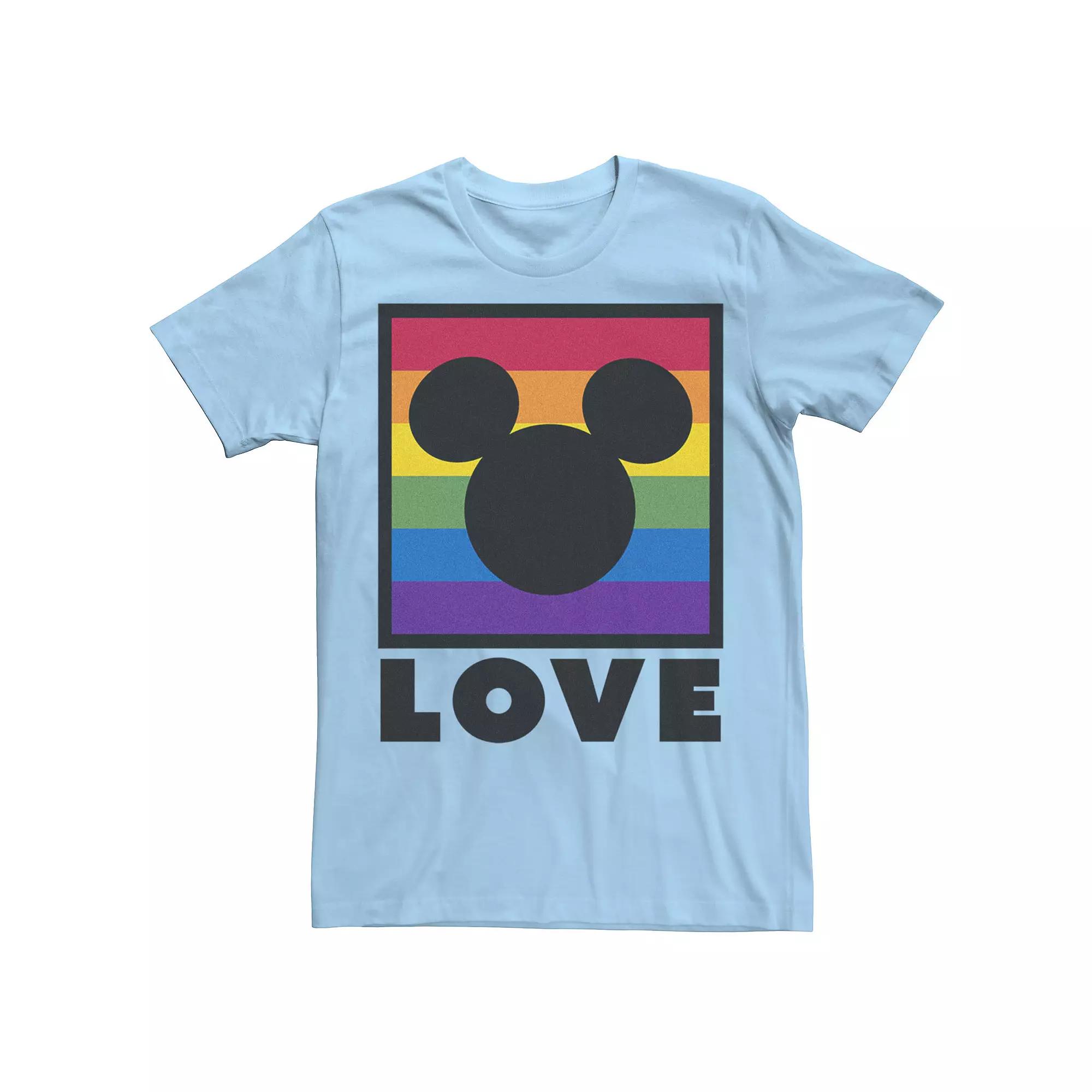Disney's Mickey Rainbow Box Men's Tee,  Product Image