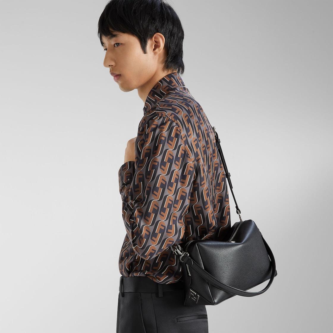 Fendi Lui Medium Black leather bag Product Image
