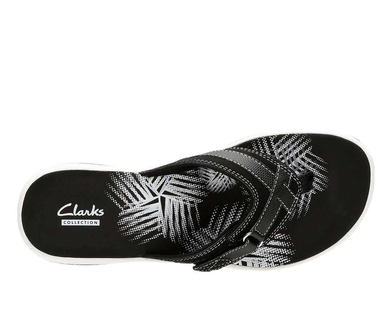 Women's Clarks Breeze Sea Flip-Flops Product Image