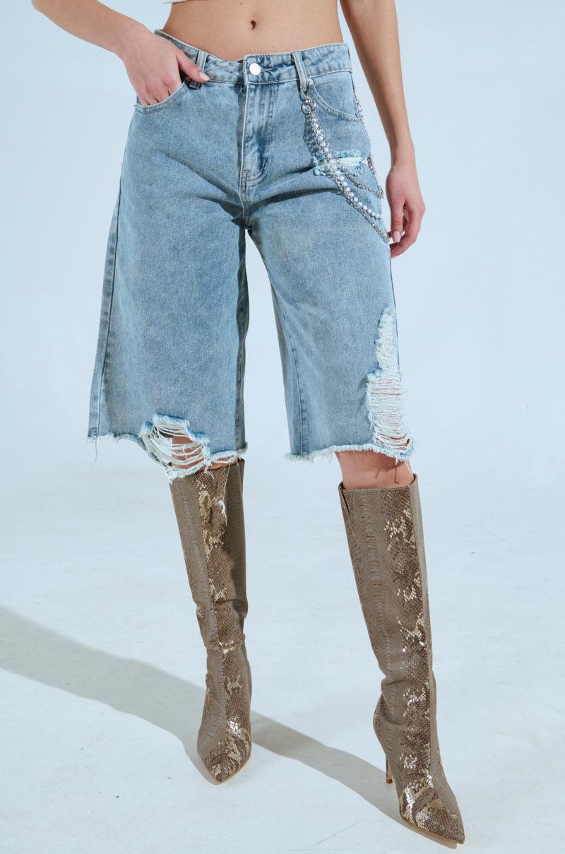 ALL IVE GOT DENIM BERMUDA SHORT Product Image