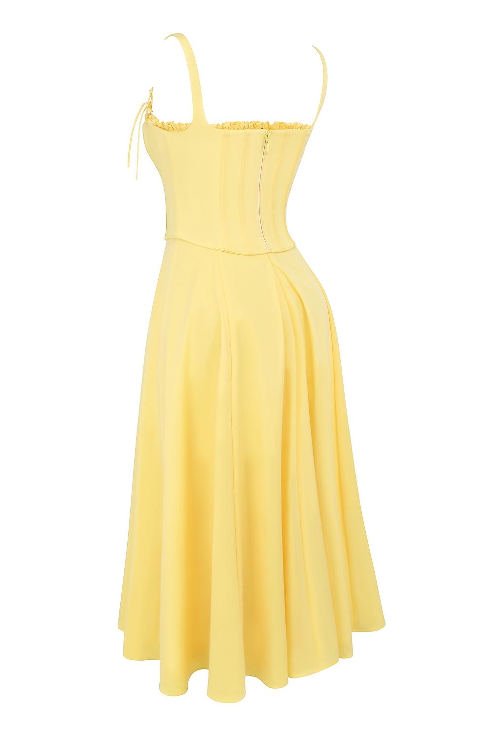 Clarabelle  sunshine cotton midi sundress Product Image