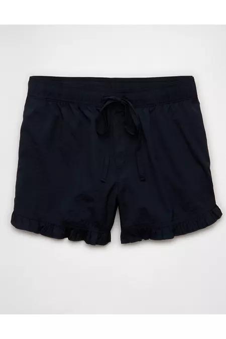 AE Stretch High-Waisted Ruffle Hem Short Women's Product Image
